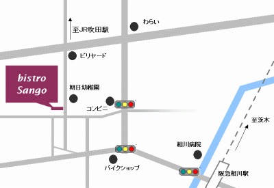 相川からの地図